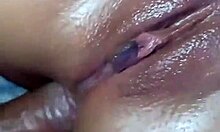 18 year old brunette tries anal first