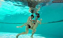 Group Sex Underwater With Eva Sasalka
