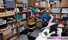 shoplifting babe catarina takes hard banging punishment