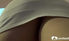 my busty girlfriend is pleasuring herself solo like never before 😘