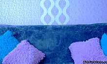 Busty blonde takes rough anal fisting live