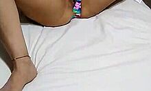 i get double penetrated while masturbating with vibrator