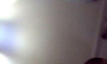 Sexy blonde housewife teases with cock sucking and riding