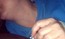 white slut cheats on husband with interracial doggystyle and handjob 😈