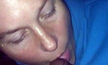 white slut cheats on husband with interracial doggystyle and handjob 😈