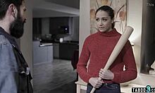 I felt so paranoid as that perv stranger roughly fucked my teen body in doggystyle