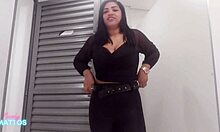 Hey, condo security recognized me and made me suck his huge black cock in the bathroom!