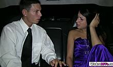 Teen slut craves her virgin pussy fucked deepthroat style 😈