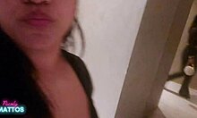 Hey, condo security recognized me and made me suck his huge black cock in the bathroom!