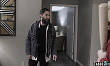 I felt so paranoid as that perv stranger roughly fucked my teen body in doggystyle