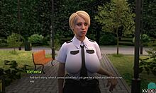 Bound in Public Park for Intimate Encounter