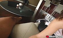 Can Lily Jordan handle her stepbro's thick cock?