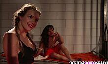 Behind The Scenes With Lesbian Babes Exploring Friendship