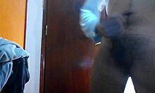 Spanish teen feels intense pleasure masturbating European cock passionately