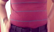 Modeling in Panties at a Fun Party