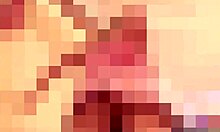 Flashing panties under skirt teases neighbors