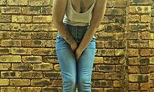 Tattooed slut pissing everywhere, naked or dressed, indoors and outdoors in a wild compilation video!