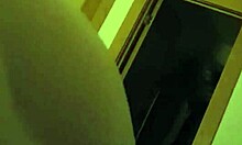 Homemade bbw amateur with big tits gives great blowjob to tattooed guy