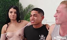 Long-dick Leon, make us scream with that monster cock! Can you handle this wild group?