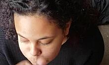 Girlfriend Sucks Cock Hard in Abandoned Building With Friends