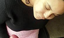 Girlfriend Sucks Cock Hard in Abandoned Building With Friends