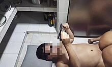 Playful Blonde Strips Bikini and Masturbates!