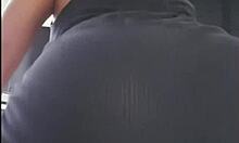 curious goddess amateur redhead in dress without panties masturbating feet licked hairy pussy sucked fucking big ass