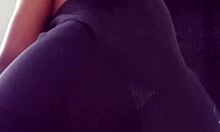 curious goddess amateur redhead in dress without panties masturbating feet licked hairy pussy sucked fucking big ass