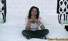 Ebony Slut Receives Intense Facial