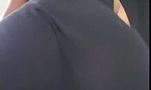 curious goddess amateur redhead in dress without panties masturbating feet licked hairy pussy sucked fucking big ass