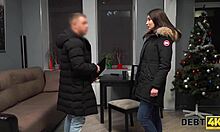 i should have fucked that stranger to pay off my debts, but it was rough doggystyle with the brunette babe