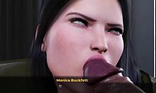 Fashion Business 3 - Monica Screwed Hard by Old Bastard Man in 3D Cartoon