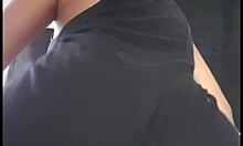 curious goddess amateur redhead in dress without panties masturbating feet licked hairy pussy sucked fucking big ass