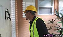 petite teen 18+ gets a facial 😏