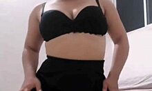 visiting my cousin in new york, she asks to see under my skirt 😏