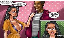 Young Girl Fucked by Black Neighbor's Son, Hot MILF Joins