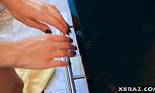 omg, stepdad just caught his teen stepdaughter masturbating in her room