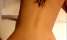 I am an asian teen babe filming myself doing cute fuck with my tits and pussy.