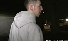 this amateur teen slut fingering at the party 😏