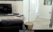 Cute April Reid Gets Fucked Hard By Her Stepdad. Intense Action With Big Cock.