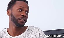 Petite ebony teen lexxi enjoys deep anal with bbc and dildo in a subtle ride