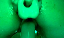 Big ass bbw girl from town gets fucked for 20 usd. She joins a threesome with cumshots and squirting.