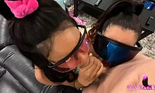 Horny Black Girl Jenna Foxx Shares Sloppy Hubby Big Hard Dick