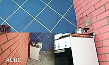 Kitchen fuck ends with anal cumshot for teen nicoli fox!