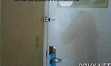 Lexi Kartel giving a wet, sloppy blowjob with her teen cunt