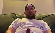 Jerking Off Hard to Intense Gay Action