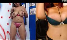 Huge Tits Girls Compete for Your Attention: Left or Right?