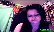 Hey, check out this teen's webcam solo fun