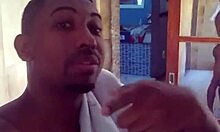 dark-skinned carioca hunk showers for gay webcam calls only