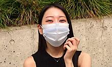 Hey, check out this cute jd girl riding hard for the first time with a guy who's not her boyfriend, her slender body shaking wildly in doggystyle! 😍